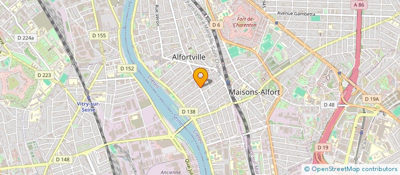 localisation de l'entreprise HELP-HOME INTERVENTION  ALFORTVILLE