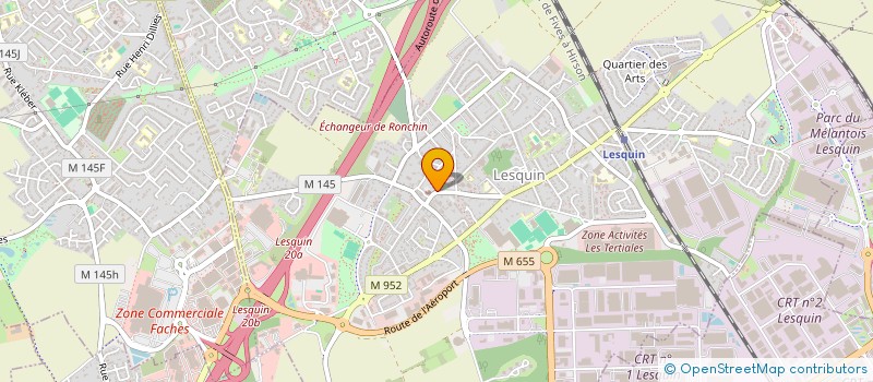 localisation de l'entreprise HELP IN HOME à LESQUIN