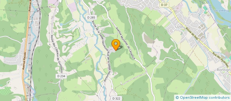 localisation de l'entreprise HELP MANAGEMENT  MAZERES-LEZONS