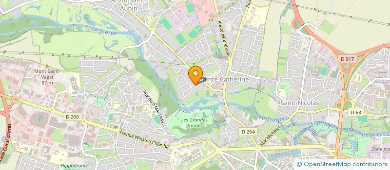 localisation de l'entreprise HELP ME FRANCE  SAINTE-CATHERINE