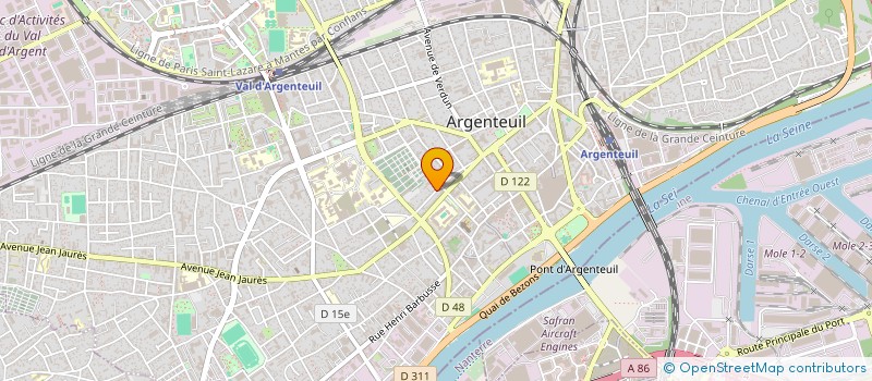 localisation de l'entreprise HELP ME SERVICE  ARGENTEUIL