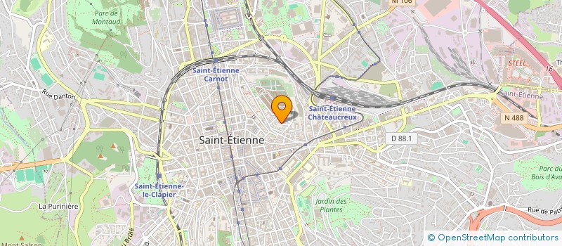 localisation de l'entreprise HELP MOBILITY  SAINT-ETIENNE