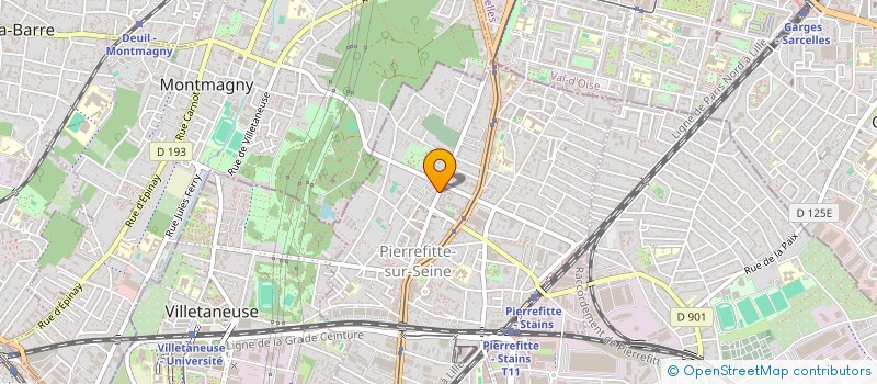 localisation de l'entreprise HELP PERMIS (BY MASSI LOCATION) à PIERREFITTE-SUR-SEINE