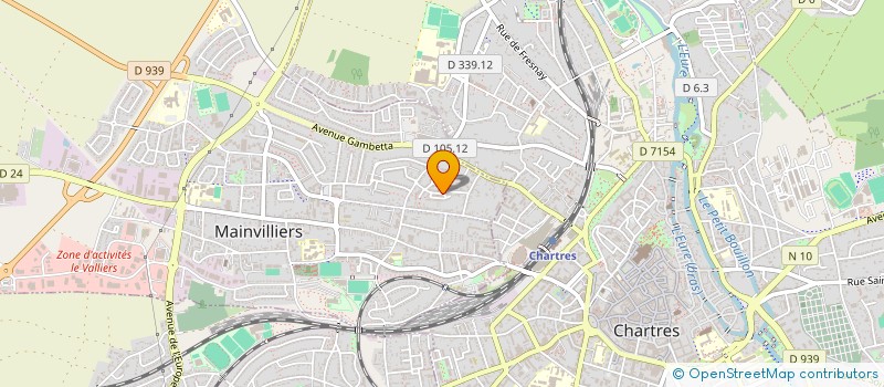 localisation de l'entreprise HELP SERVICES à MAINVILLIERS