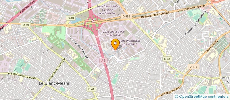 localisation de l'entreprise HELP STREET- à AULNAY-SOUS-BOIS