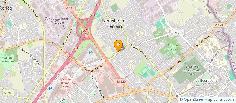 localisation de l'entreprise HELP.TEC  NEUVILLE-EN-FERRAIN