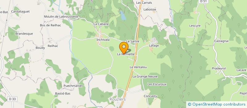 localisation de l'entreprise HELPANIMO15 à LE TRIOULOU