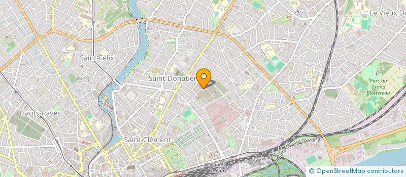 localisation de l'entreprise HELPER à NANTES