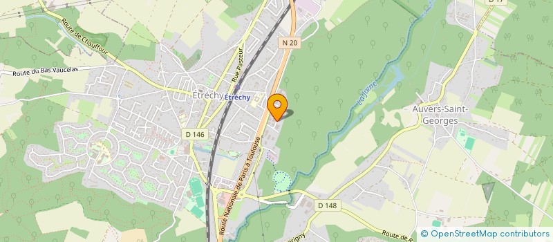 localisation de l'entreprise HELPEST SERVICES  ETRECHY