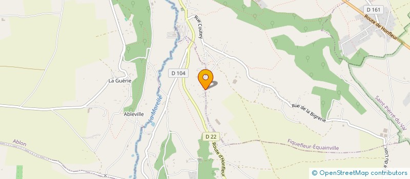 localisation de l'entreprise HELPHI  FIQUEFLEUR-EQUAINVILLE