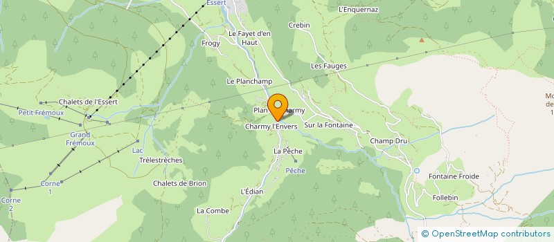 localisation de l'entreprise HELPHY  ABONDANCE