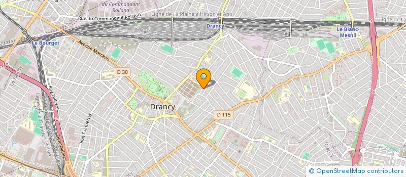 localisation de l'entreprise HELPLOMBERIE à DRANCY