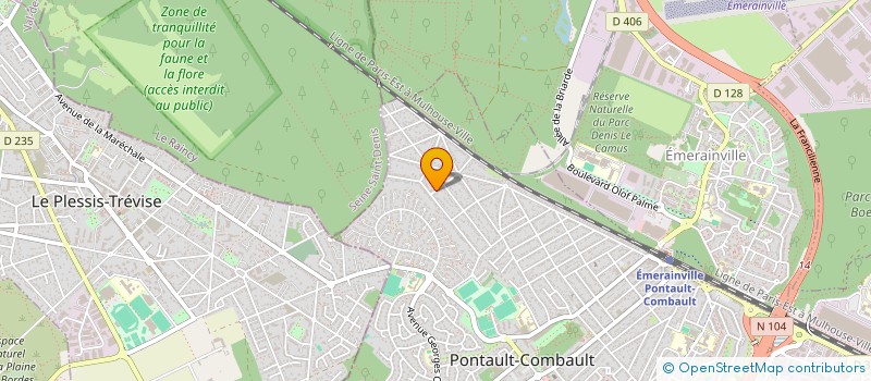 localisation de l'entreprise HELPNEU à PONTAULT-COMBAULT
