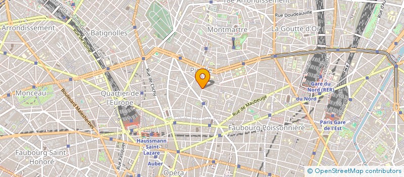 localisation de l'entreprise HELRIS INVESTISSEMENTS  PARIS
