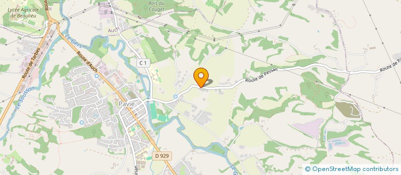 localisation de l'entreprise HELS  PAVIE