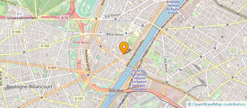 localisation de l'entreprise HELSA PROD  PARIS