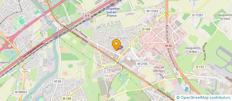 localisation de l'entreprise HELSER à LATTES