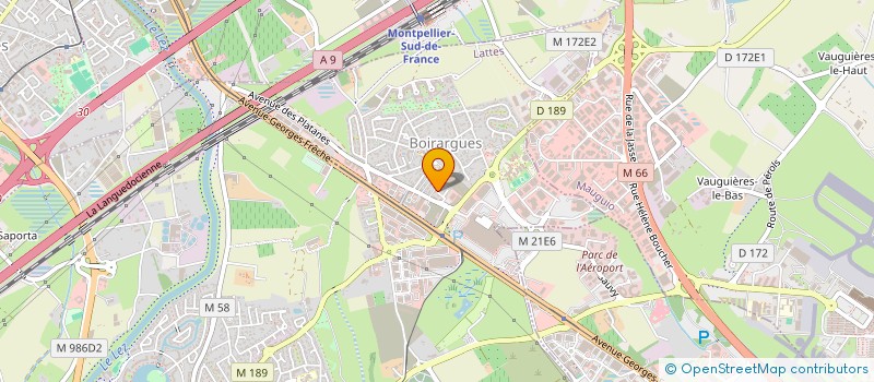 localisation de l'entreprise HELSER à LATTES