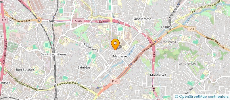 localisation de l'entreprise HELSIE DELPH à MARSEILLE