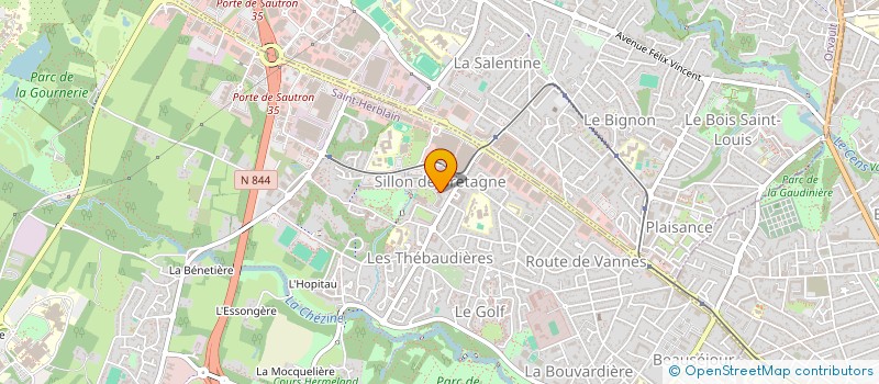 localisation de l'entreprise HELSTEPH  SAINT-HERBLAIN