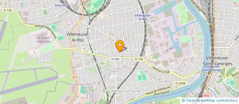 localisation de l'entreprise HELTIS à VILLENEUVE-LE-ROI