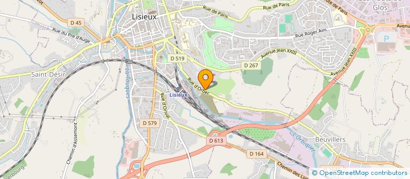 localisation de l'entreprise HELUCALI  GLOS