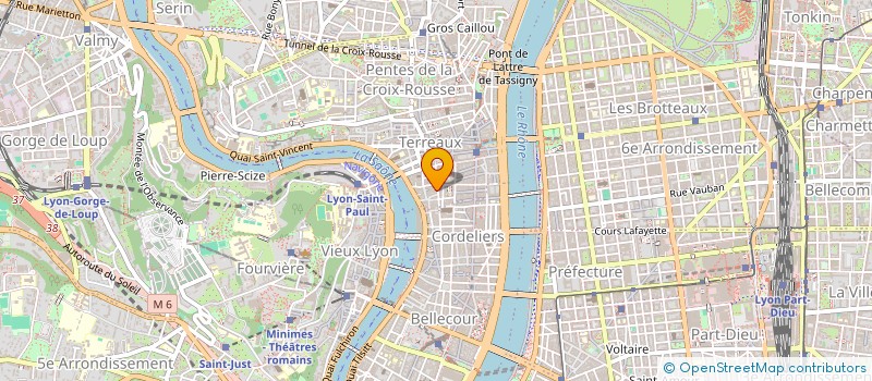 localisation de l'entreprise HELUGO à LYON