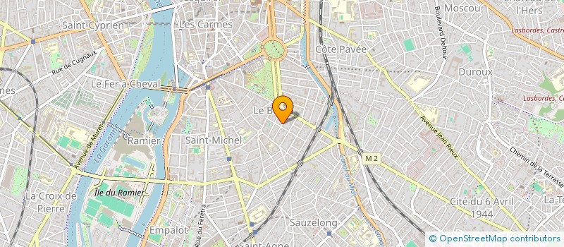 localisation de l'entreprise HELVIN à TOULOUSE