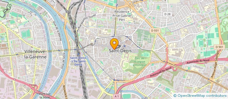 localisation de l'entreprise HELVIN SPORTWEAR  SAINT-DENIS