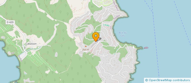 localisation de l'entreprise HELVIRE  BORMES-LES-MIMOSAS