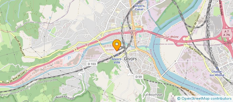 localisation de l'entreprise HELVO RIDDLE à LYON
