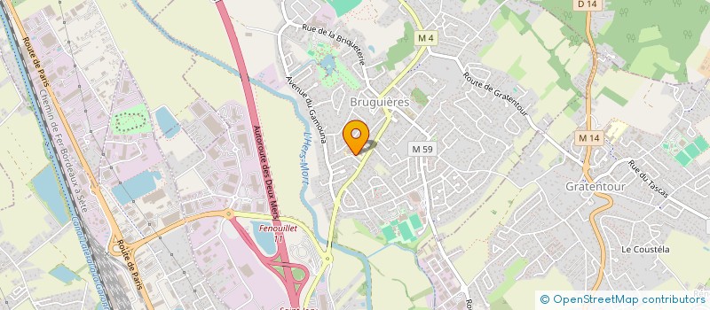 localisation de l'entreprise HELY à BRUGUIERES