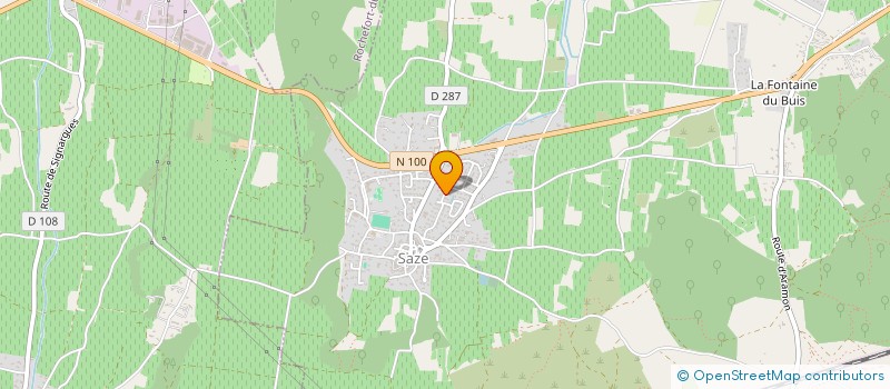 localisation de l'entreprise HELY TAXI  SAZE