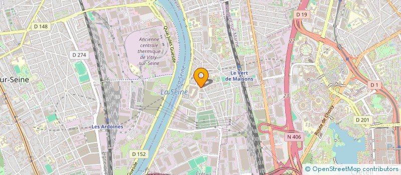 localisation de l'entreprise HELYO IT à ALFORTVILLE