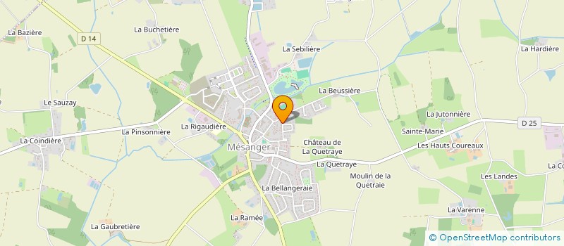 localisation de l'entreprise HELYSAREKY  MESANGER