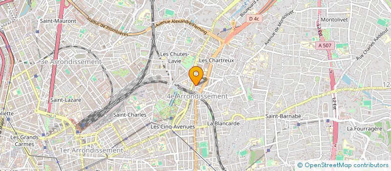 localisation de l'entreprise HEM à MARSEILLE