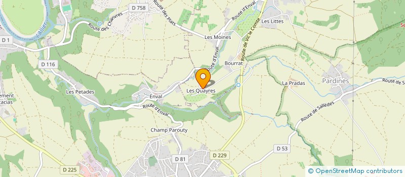 localisation de l'entreprise HEM  LAPS