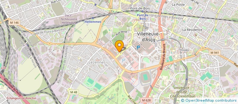 localisation de l'entreprise HEM AMENAGEMENT  LEZENNES