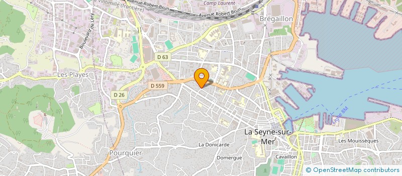 localisation de l'entreprise HEM GROUPE à LA SEYNE-SUR-MER