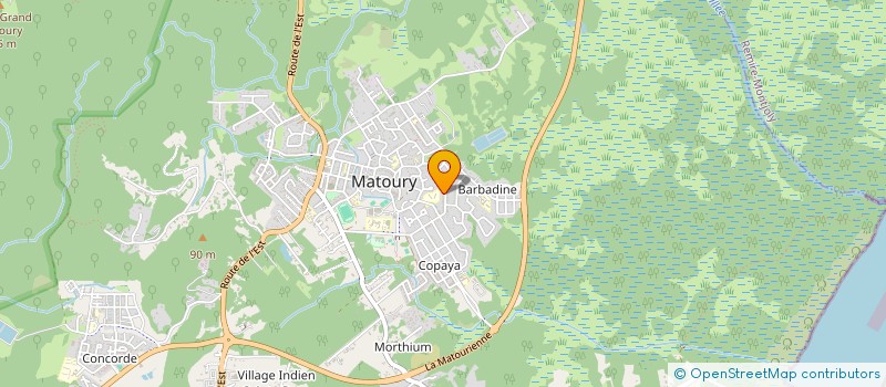 localisation de l'entreprise HEMA  MATOURY