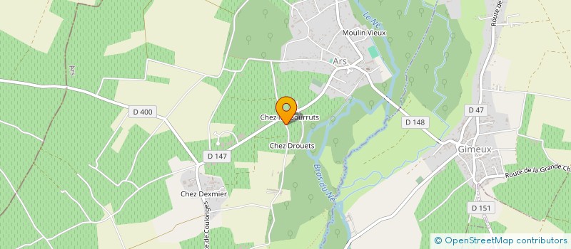 localisation de l'entreprise HEMA à ARS