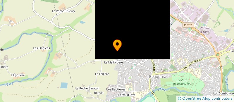 localisation de l'entreprise HEMA à BEAUPREAU-EN-MAUGES