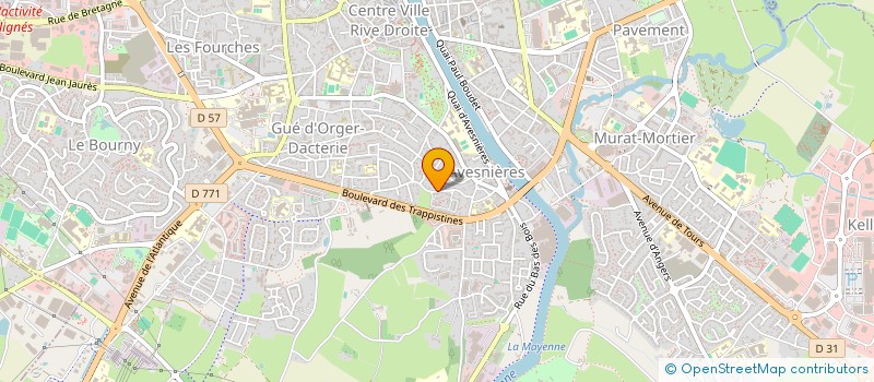 localisation de l'entreprise HEMA à LAVAL