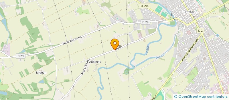 localisation de l'entreprise HEMA BORASO  GRENADE