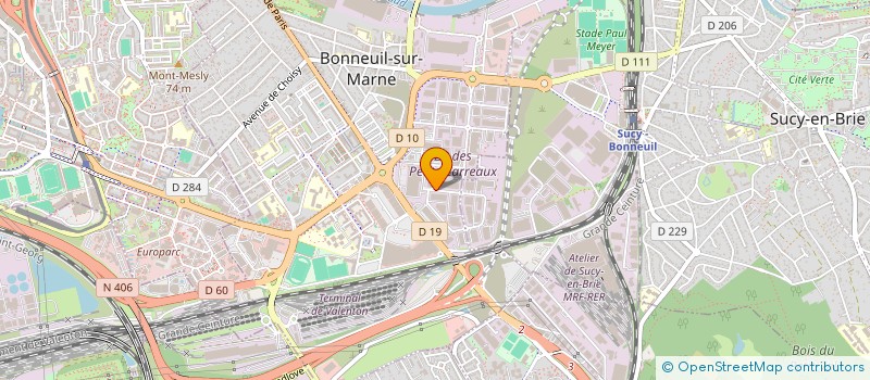 localisation de l'entreprise HEMAC à BONNEUIL-SUR-MARNE