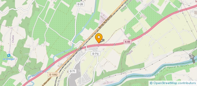 localisation de l'entreprise HEMACLE  CHATTE