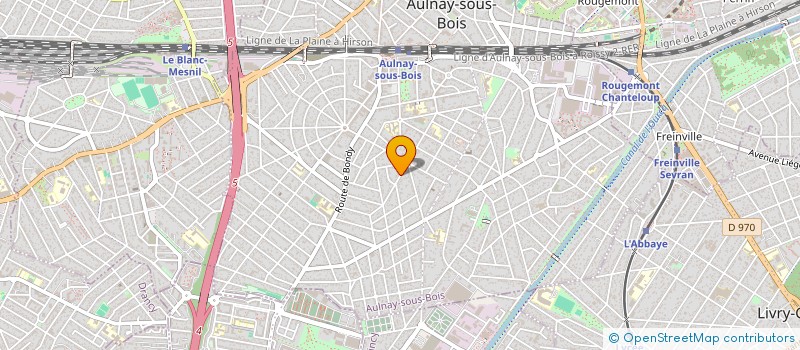 localisation de l'entreprise HEMARET 1075 PROVENCE à AULNAY-SOUS-BOIS