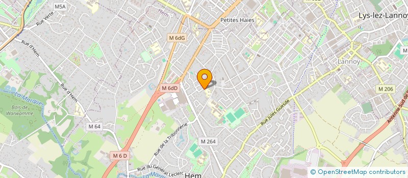 localisation de l'entreprise HEMCS  HEM