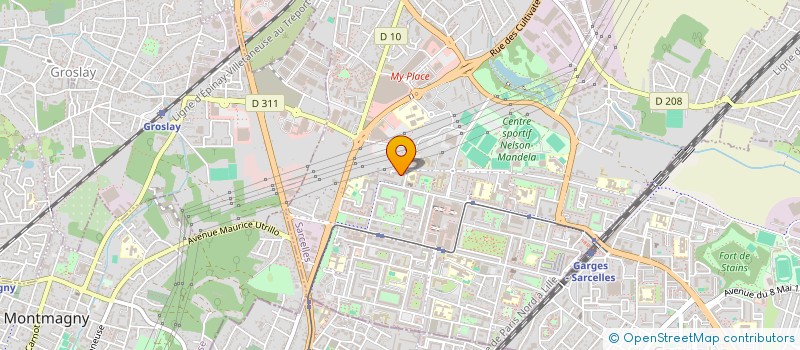 localisation de l'entreprise HEMDAT ISRAEL à SARCELLES