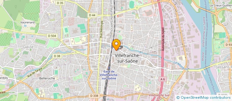 localisation de l'entreprise HEMDEM  VILLEFRANCHE-SUR-SAONE